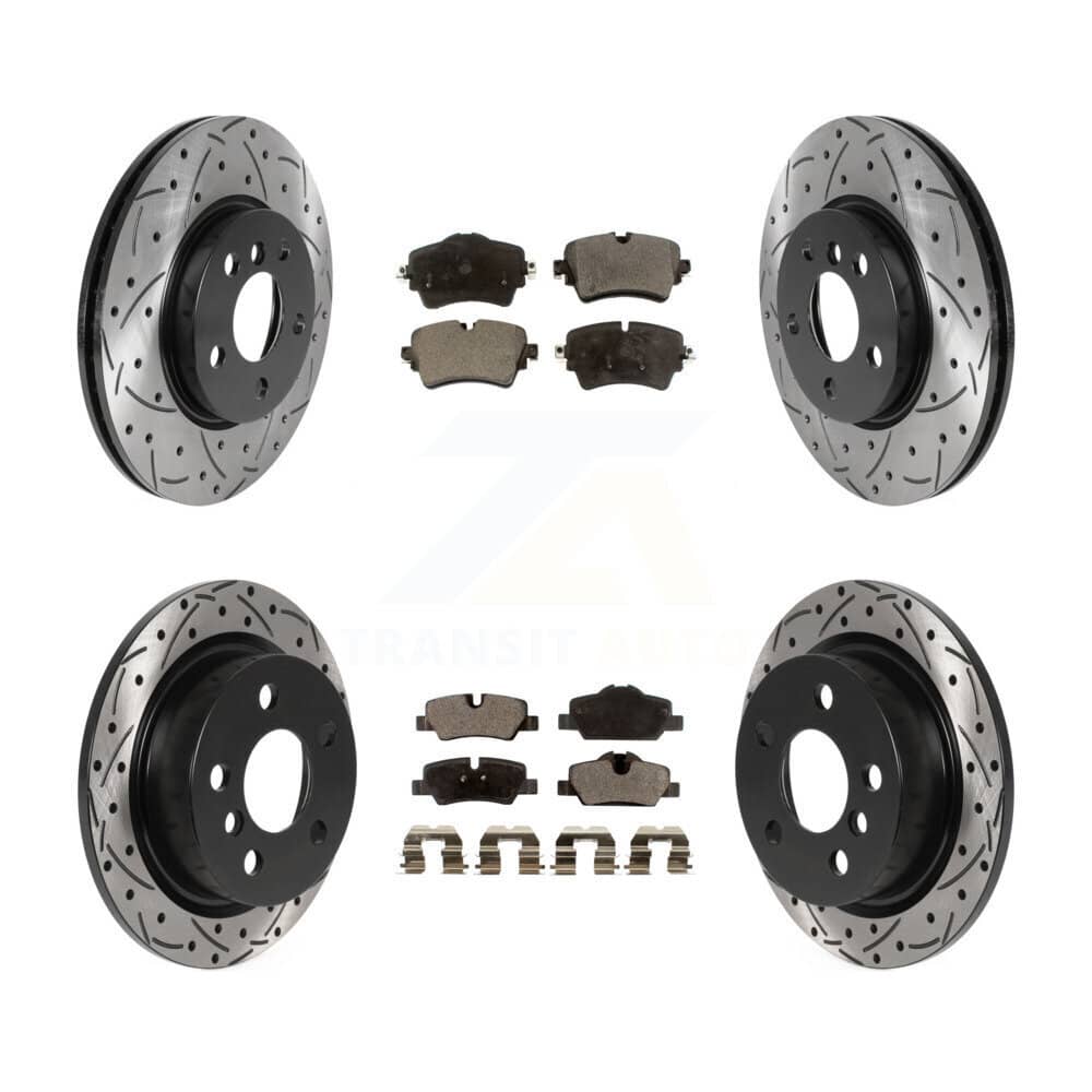 Transit Auto - KDF-100861 - Front and Rear Disc Brake Kits