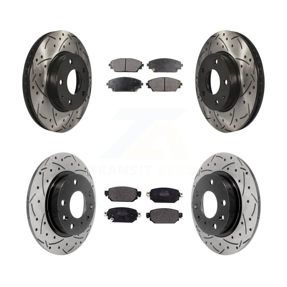 Transit Auto - KDF-100941 - Front and Rear Disc Brake Kits