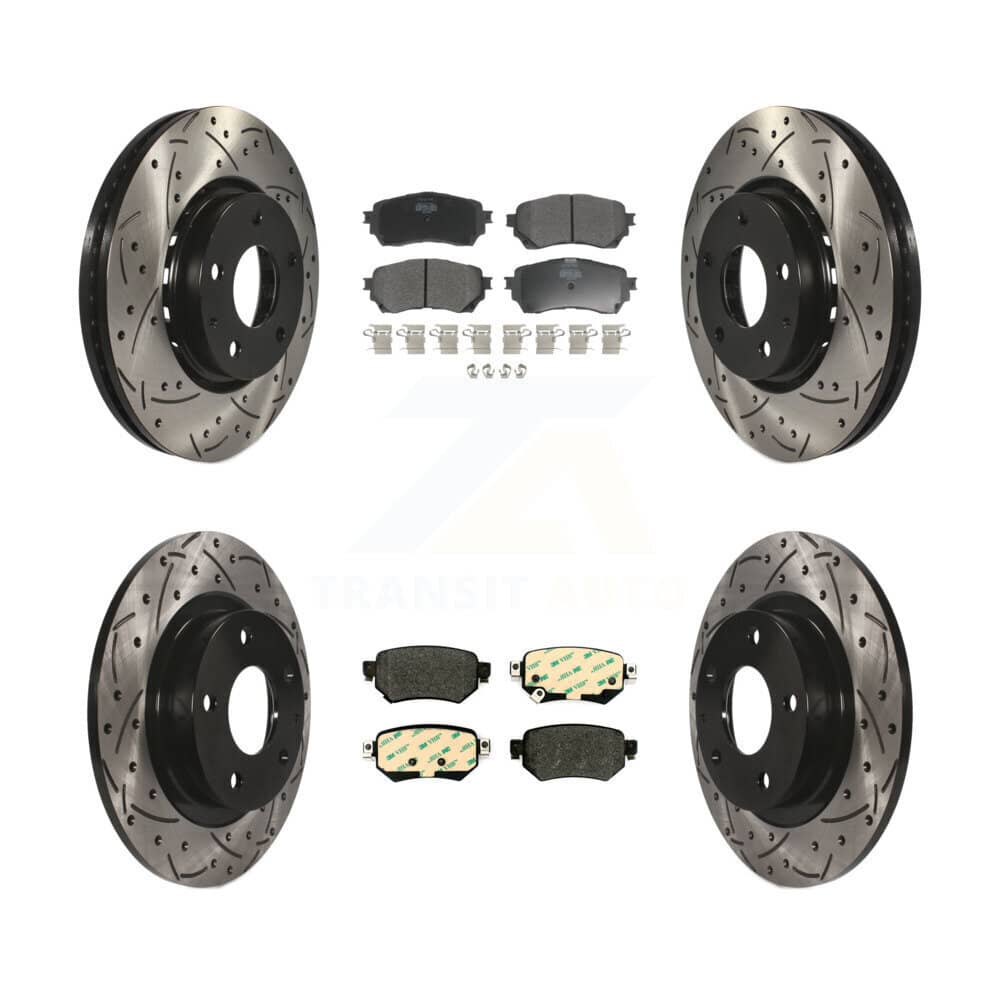 Transit Auto - KDF-100964 - Front and Rear Disc Brake Kits