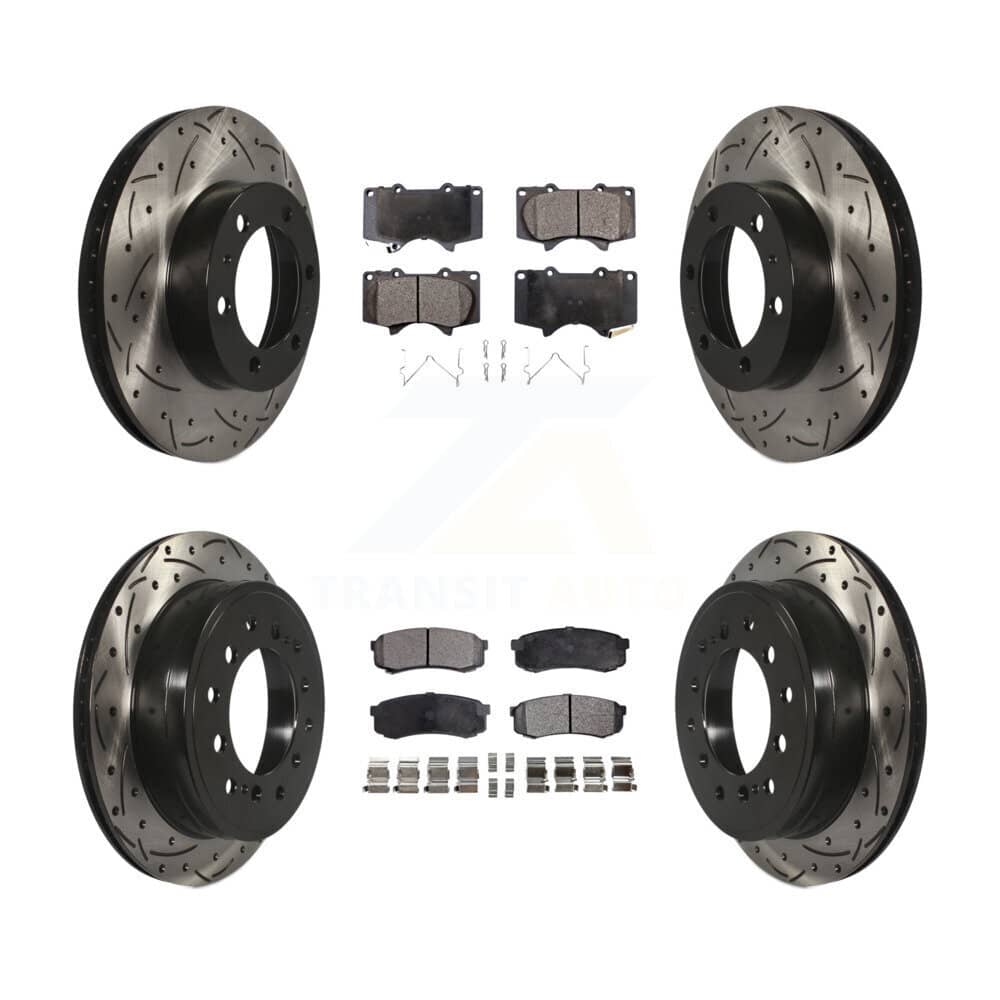 Transit Auto - KDF-100967 - Front and Rear Disc Brake Kits