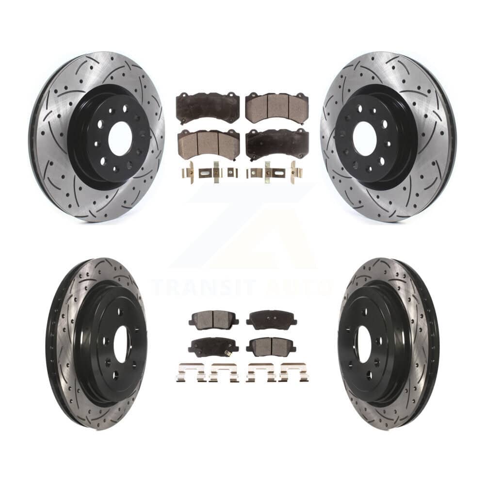 Transit Auto - KDF-100974 - Front and Rear Disc Brake Kits