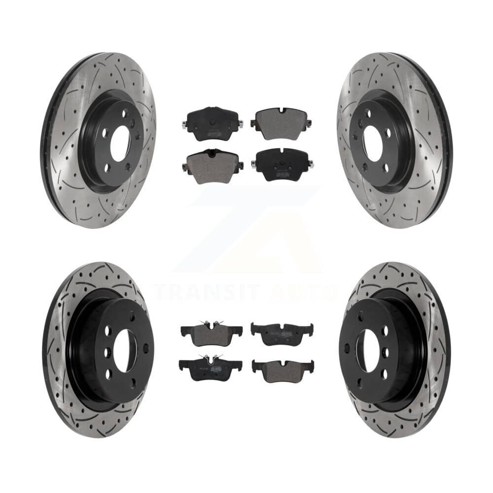 Transit Auto - KDF-101023 - Front and Rear Disc Brake Kits