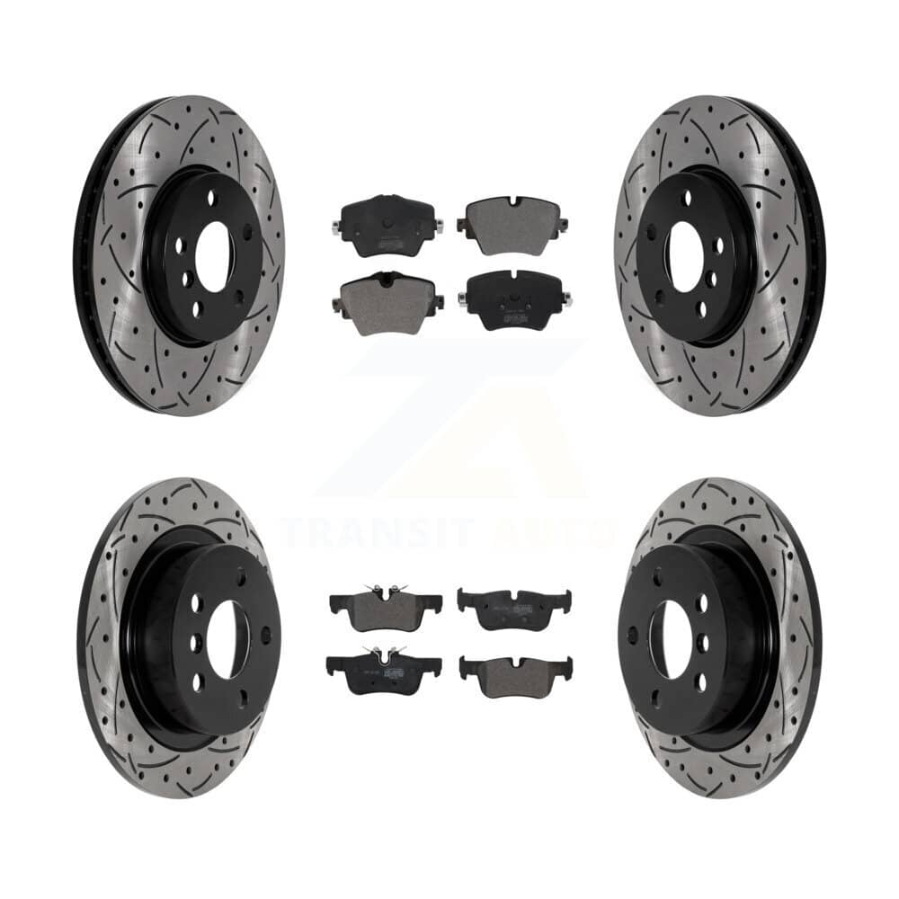 Transit Auto - KDF-101024 - Front and Rear Disc Brake Kits