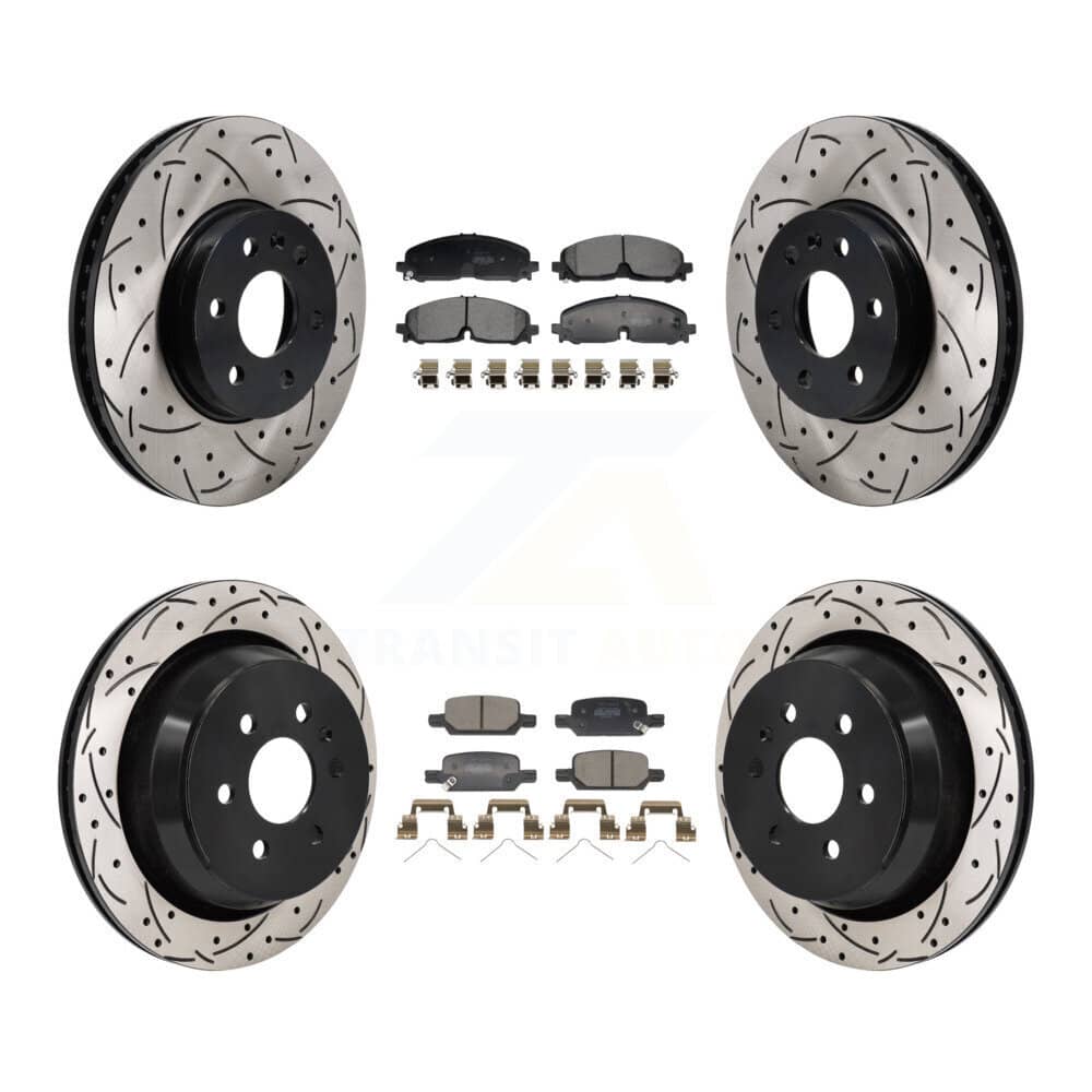 Transit Auto - KDF-101279 - Front and Rear Disc Brake Kits