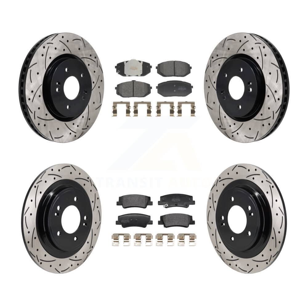 Transit Auto - KDF-101315 - Front and Rear Disc Brake Kits