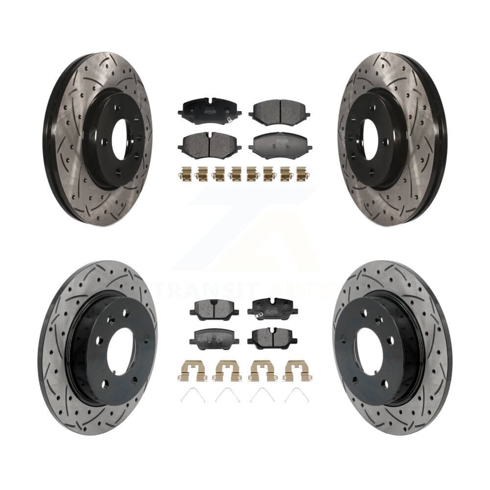 Transit Auto - KDF-101318 - Front and Rear Disc Brake Kits