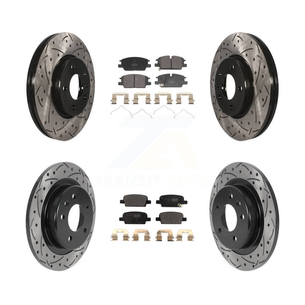 Transit Auto - KDF-101322 - Front and Rear Disc Brake Kits