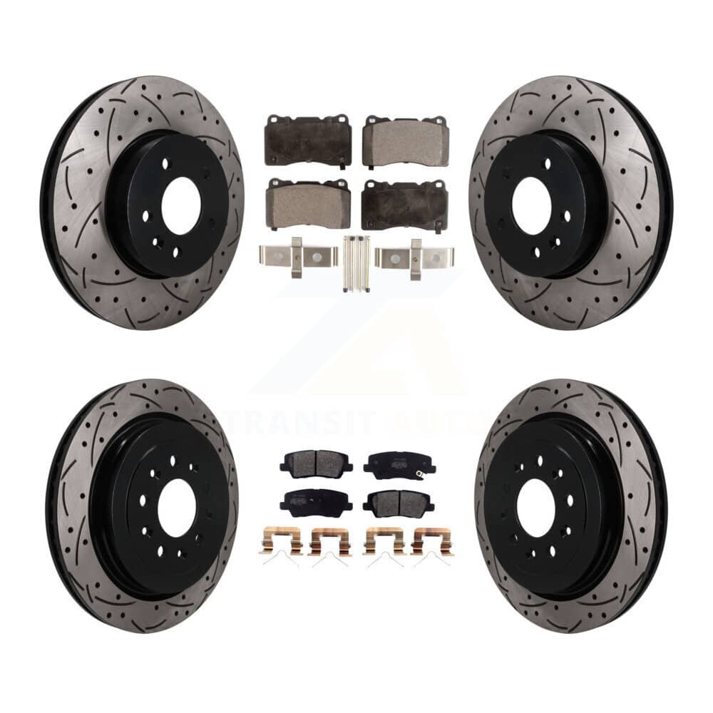 Transit Auto - KDF-101768 - Front and Rear Disc Brake Kits