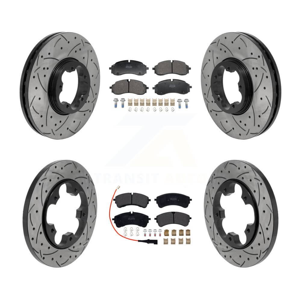 Transit Auto - KDF-101771 - Front and Rear Disc Brake Kits