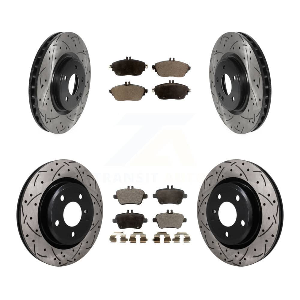 Transit Auto - KDF-101805 - Front and Rear Disc Brake Kits