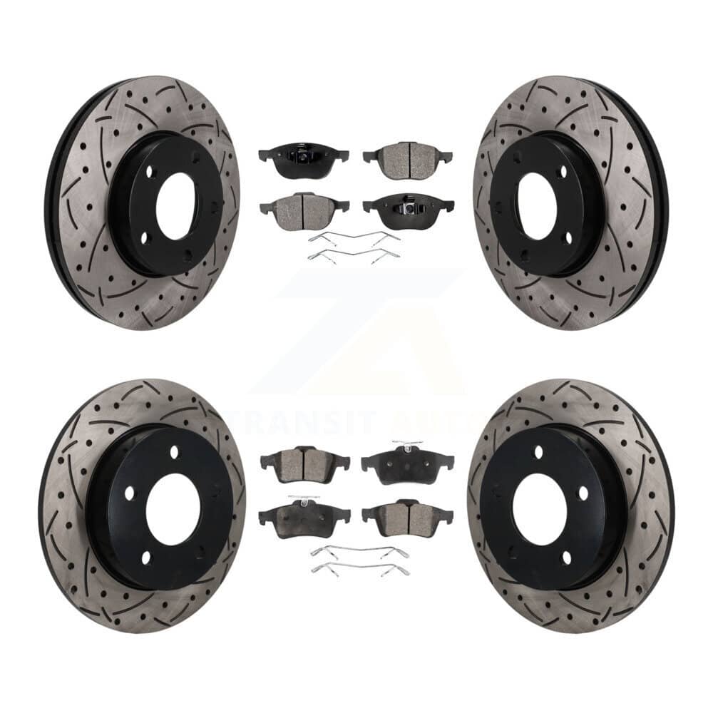 Transit Auto - KDF-101815 - Front and Rear Disc Brake Kits