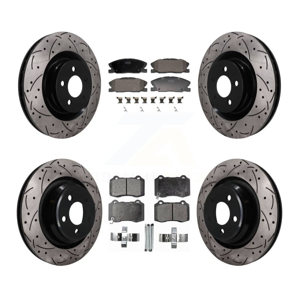 Transit Auto - KDF-101840 - Front and Rear Disc Brake Kits