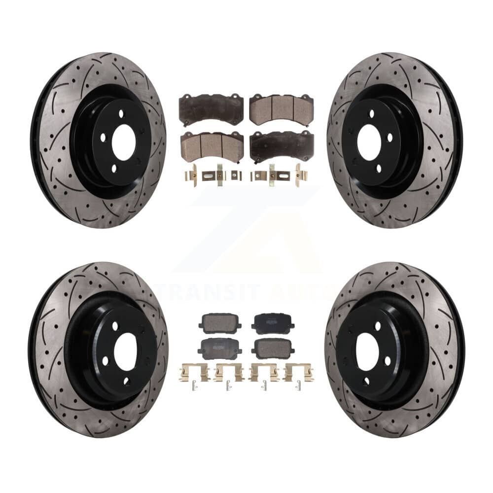 Transit Auto - KDF-101845 - Front and Rear Disc Brake Kits