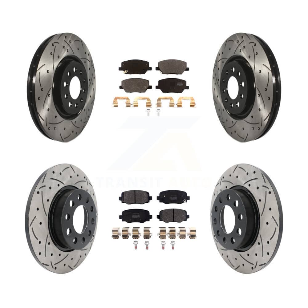 Transit Auto - KDF-102080 - Front and Rear Disc Brake Kits