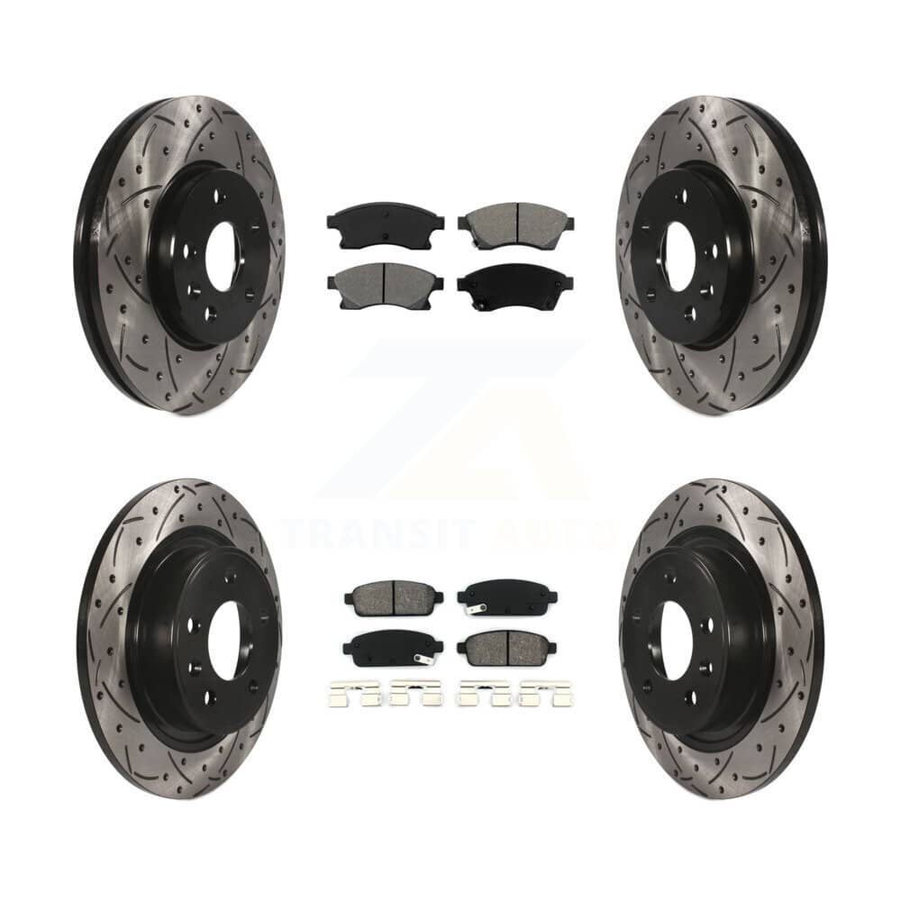 Transit Auto - KDS-100185 - Front and Rear Disc Brake Kits