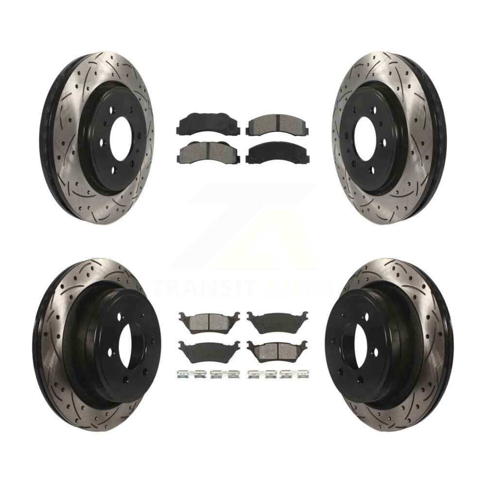 Transit Auto - KDS-100204 - Front and Rear Disc Brake Kits