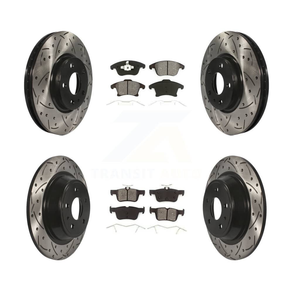 Transit Auto - KDS-100218 - Front and Rear Disc Brake Kits