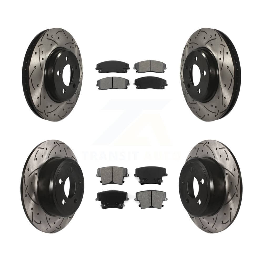 Transit Auto - KDS-100226 - Front and Rear Disc Brake Kits
