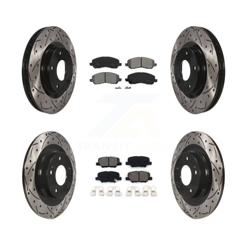 Transit Auto - KDS-100237 - Front and Rear Disc Brake Kits