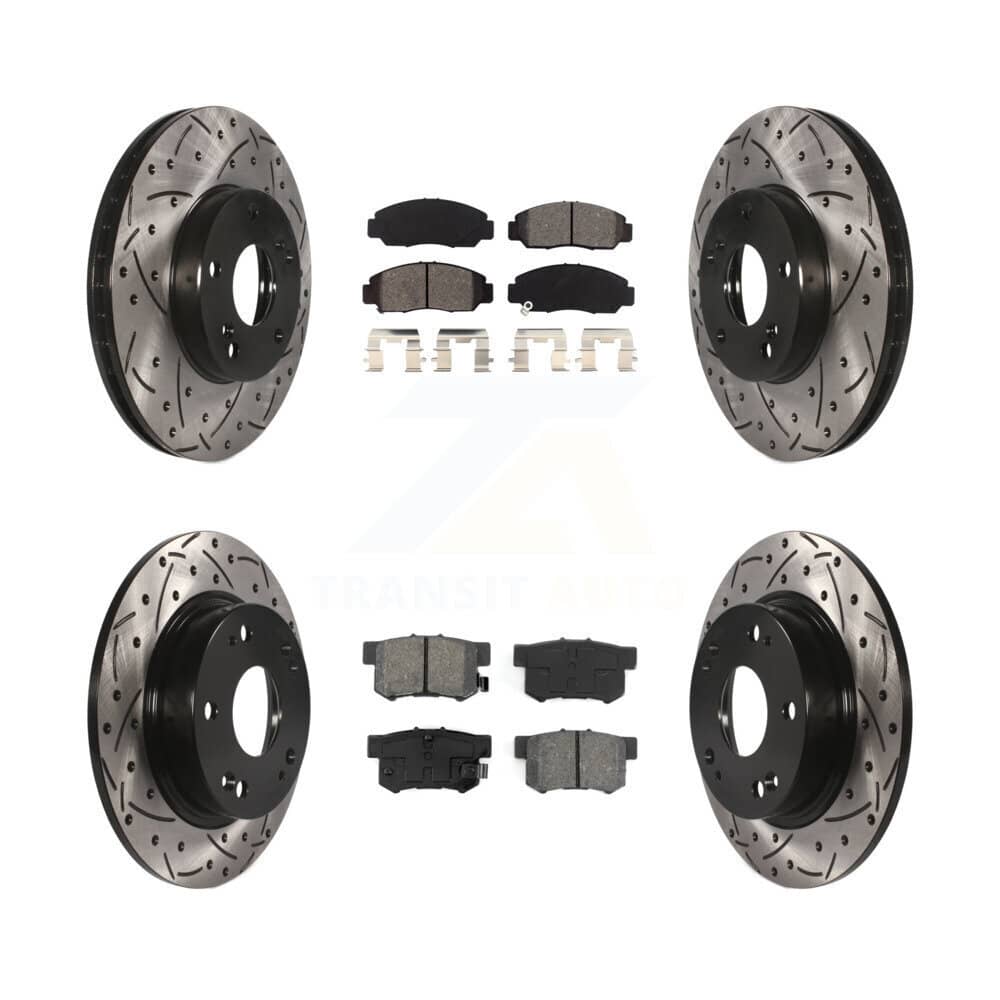 Transit Auto - KDS-100253 - Front and Rear Disc Brake Kits