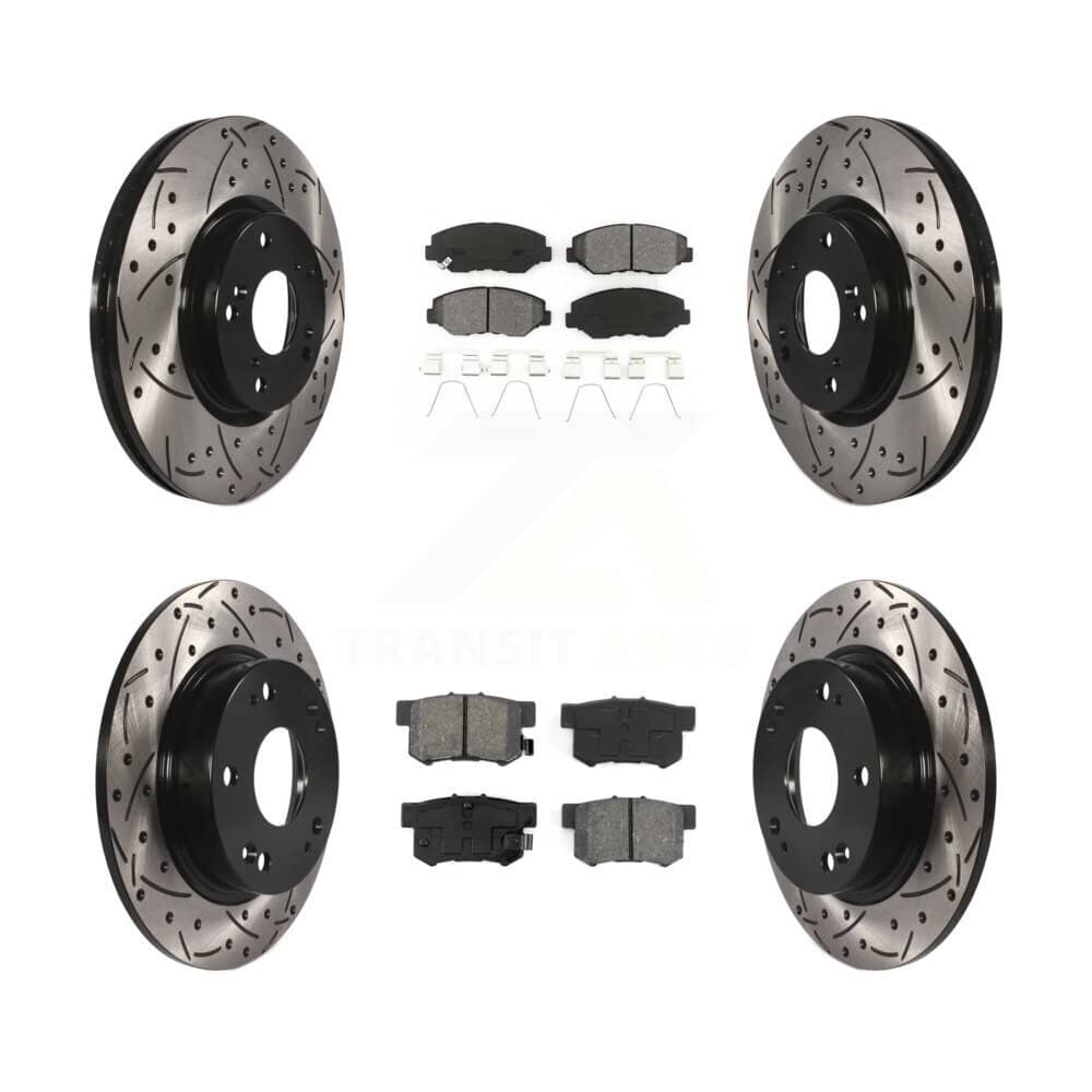 Transit Auto - KDS-100262 - Front and Rear Disc Brake Kits