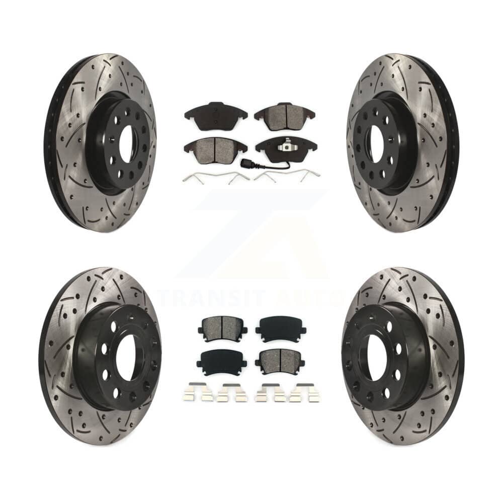 Transit Auto - KDS-100269 - Front and Rear Disc Brake Kits