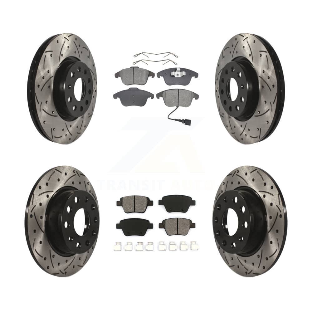 Transit Auto - KDS-100275 - Front and Rear Disc Brake Kits