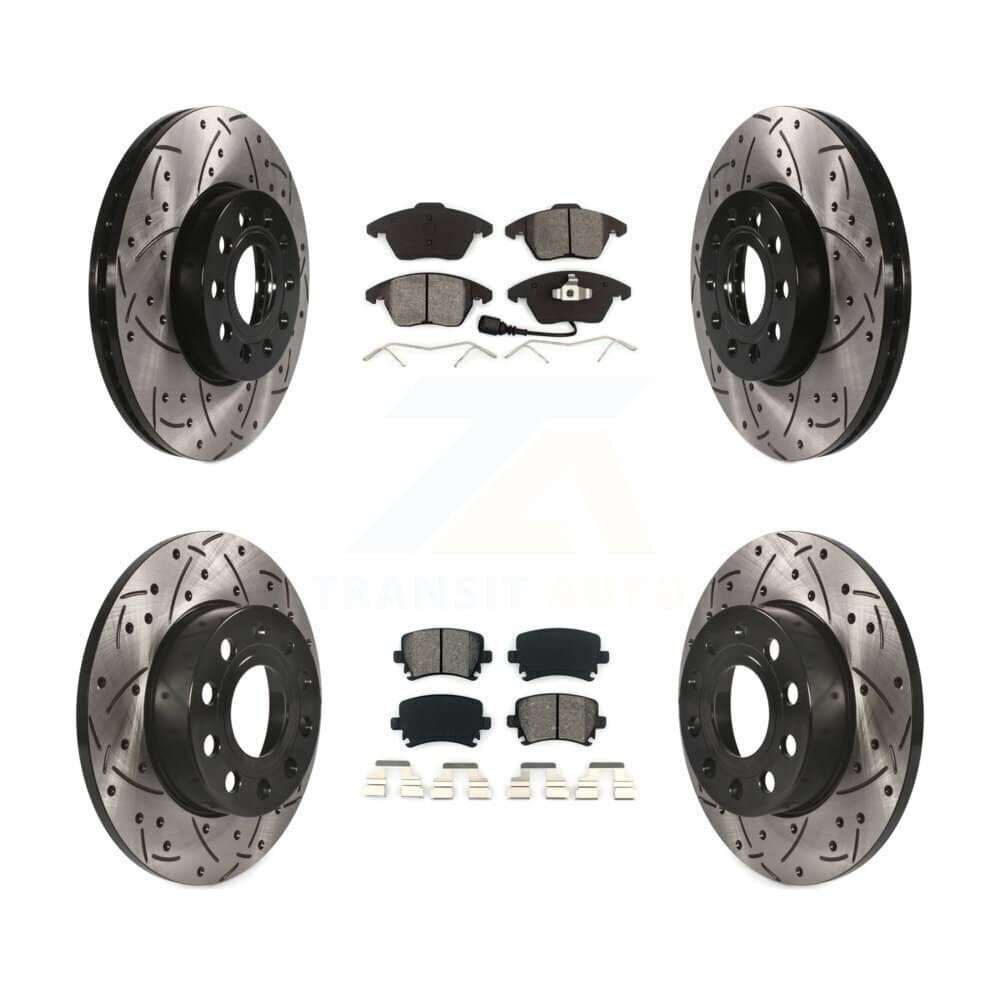 Transit Auto - KDS-100276 - Front and Rear Disc Brake Kits