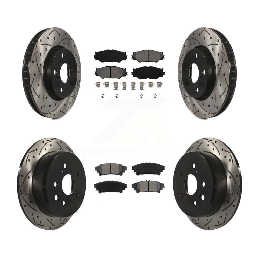 Transit Auto - KDS-100288 - Front and Rear Disc Brake Kits