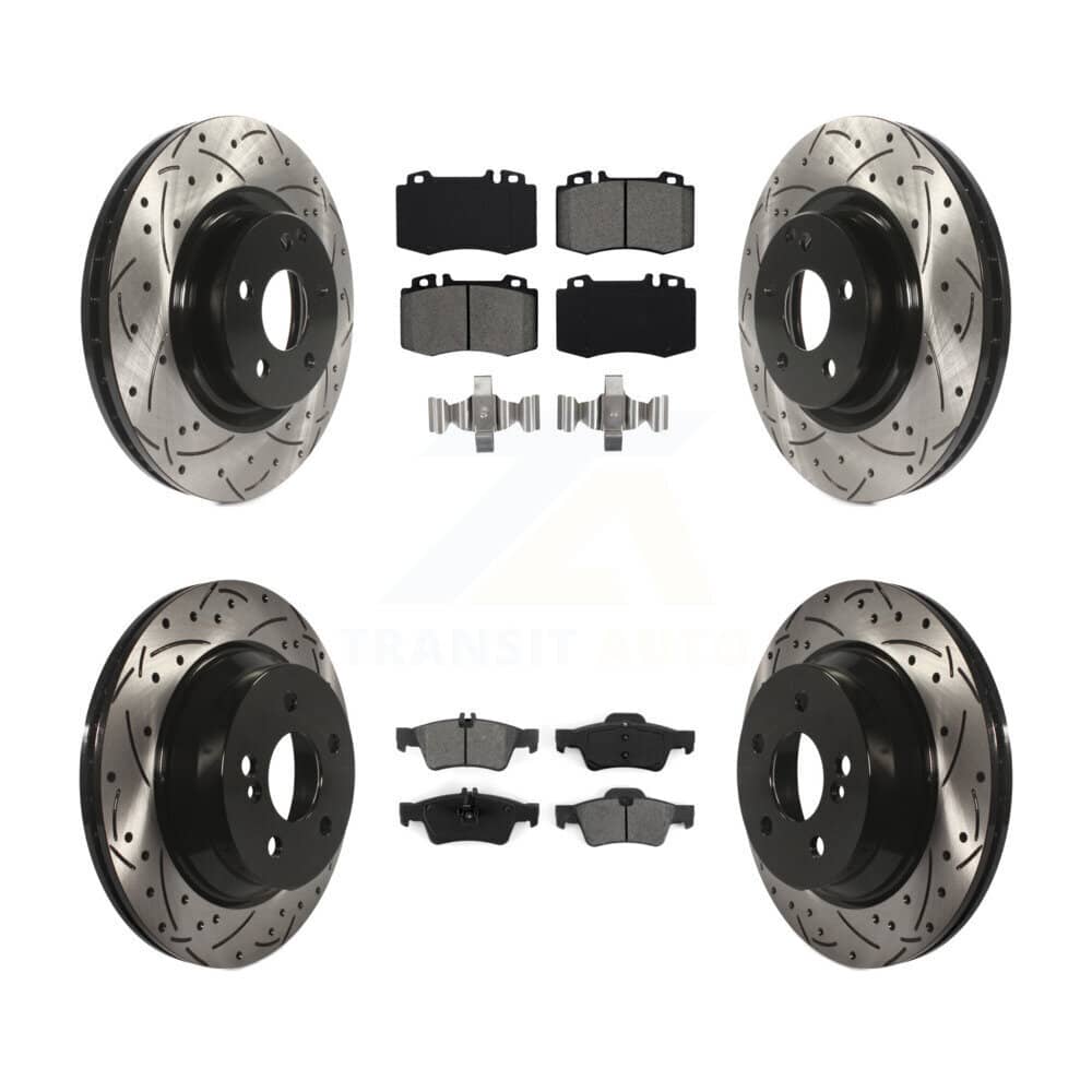 Transit Auto - KDS-100293 - Front and Rear Disc Brake Kits
