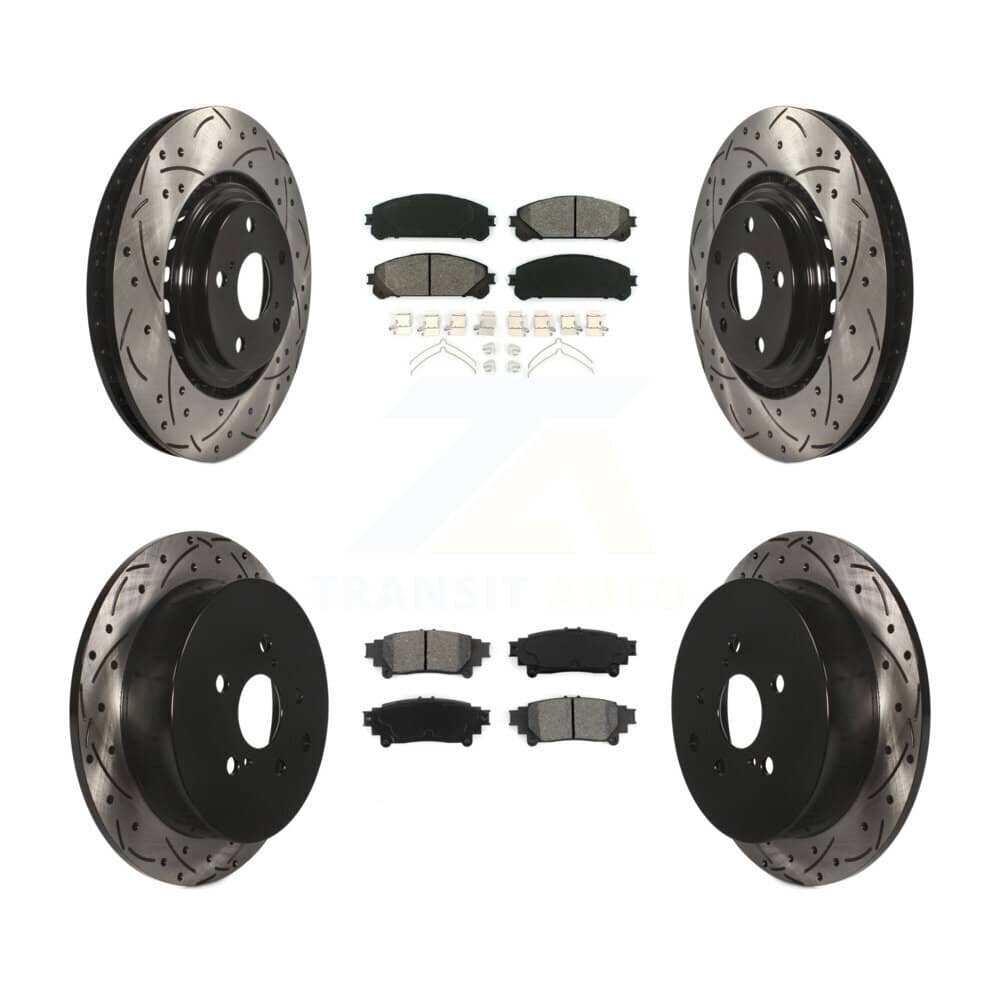 Transit Auto - KDS-100310 - Front and Rear Disc Brake Kits