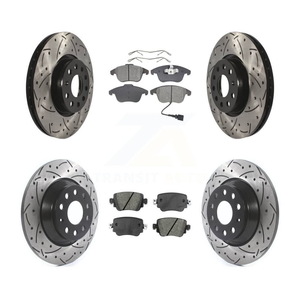 Transit Auto - KDS-100525 - Front and Rear Disc Brake Kits