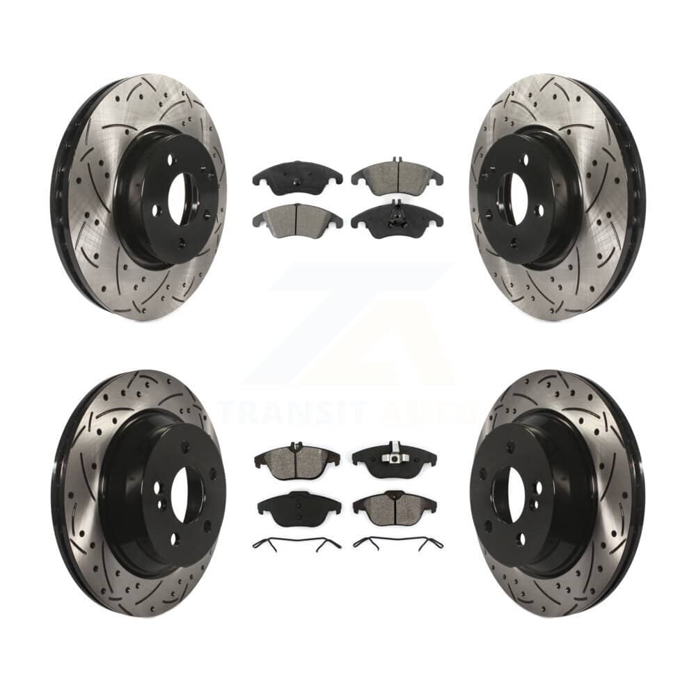 Transit Auto - KDS-100534 - Front and Rear Disc Brake Kits