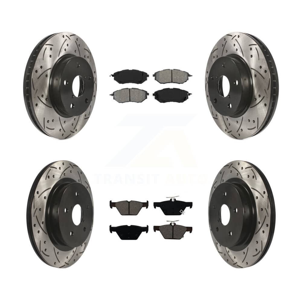 Transit Auto - KDS-100542 - Front and Rear Disc Brake Kits