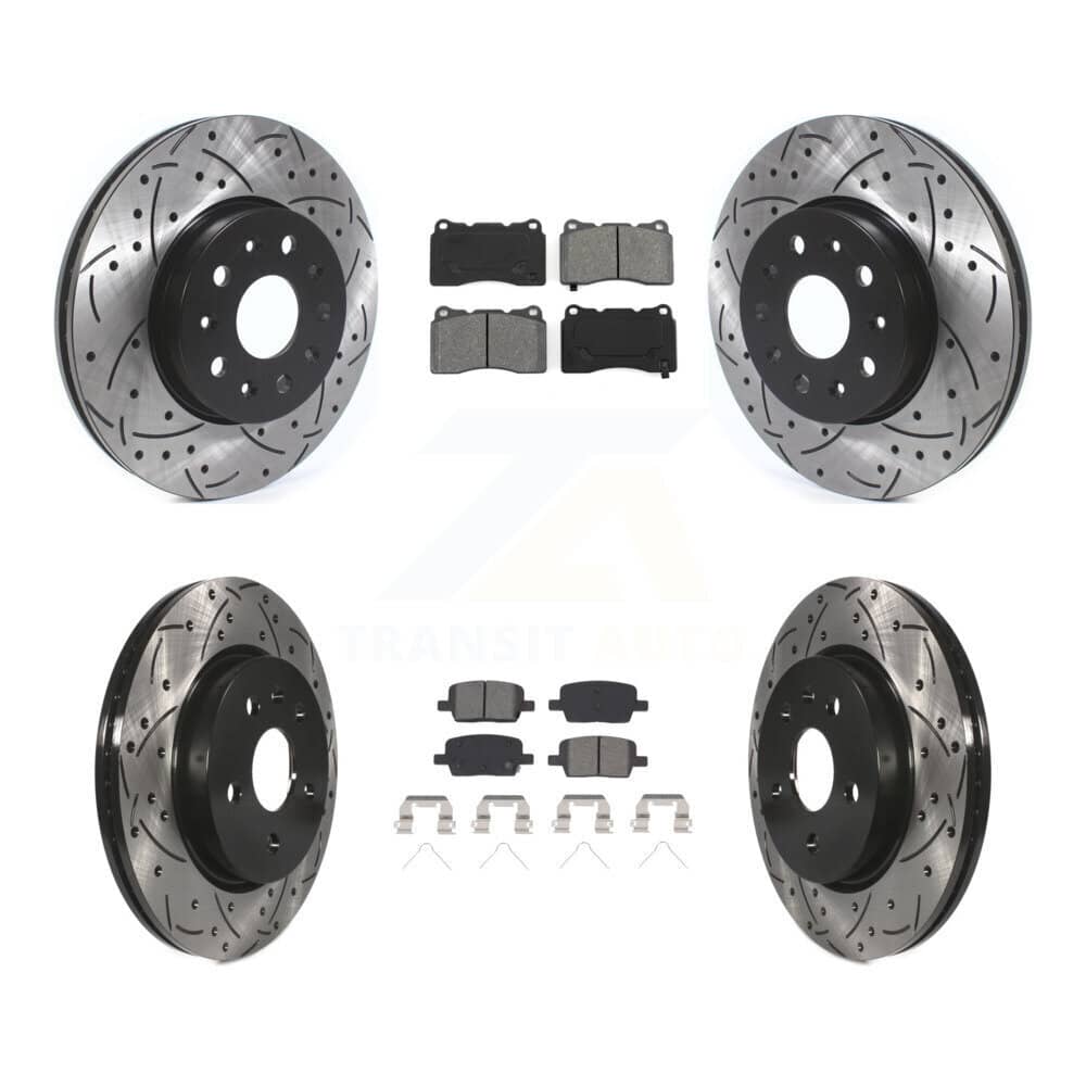 Transit Auto - KDS-100626 - Front and Rear Disc Brake Kits