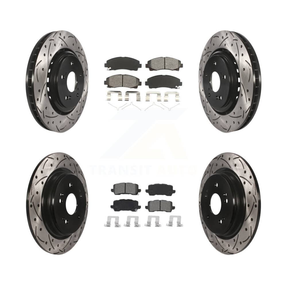 Transit Auto - KDS-100638 - Front and Rear Disc Brake Kits