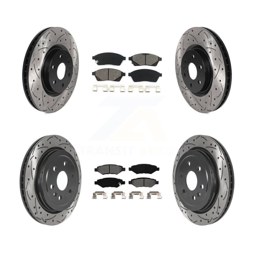 Transit Auto - KDS-100705 - Front and Rear Disc Brake Kits