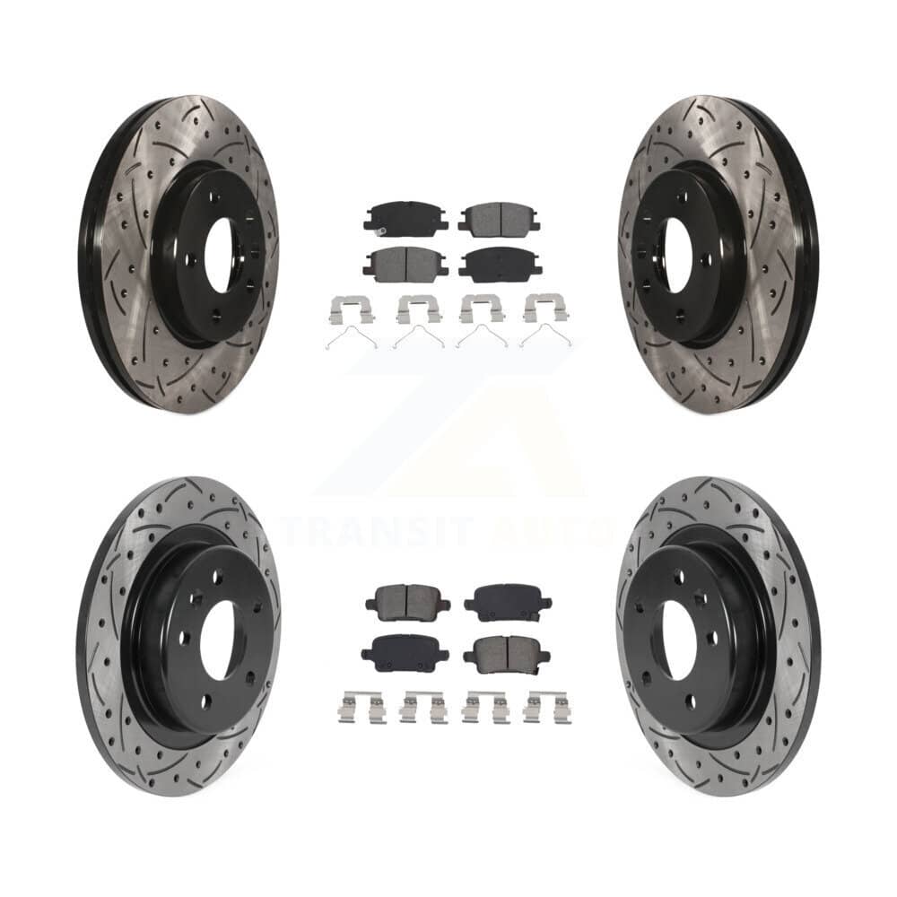 Transit Auto - KDS-100707 - Front and Rear Disc Brake Kits