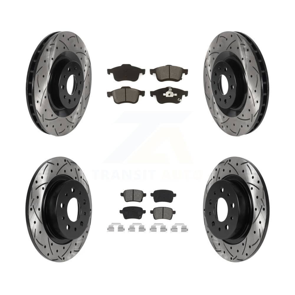 Transit Auto - KDS-100715 - Front and Rear Disc Brake Kits