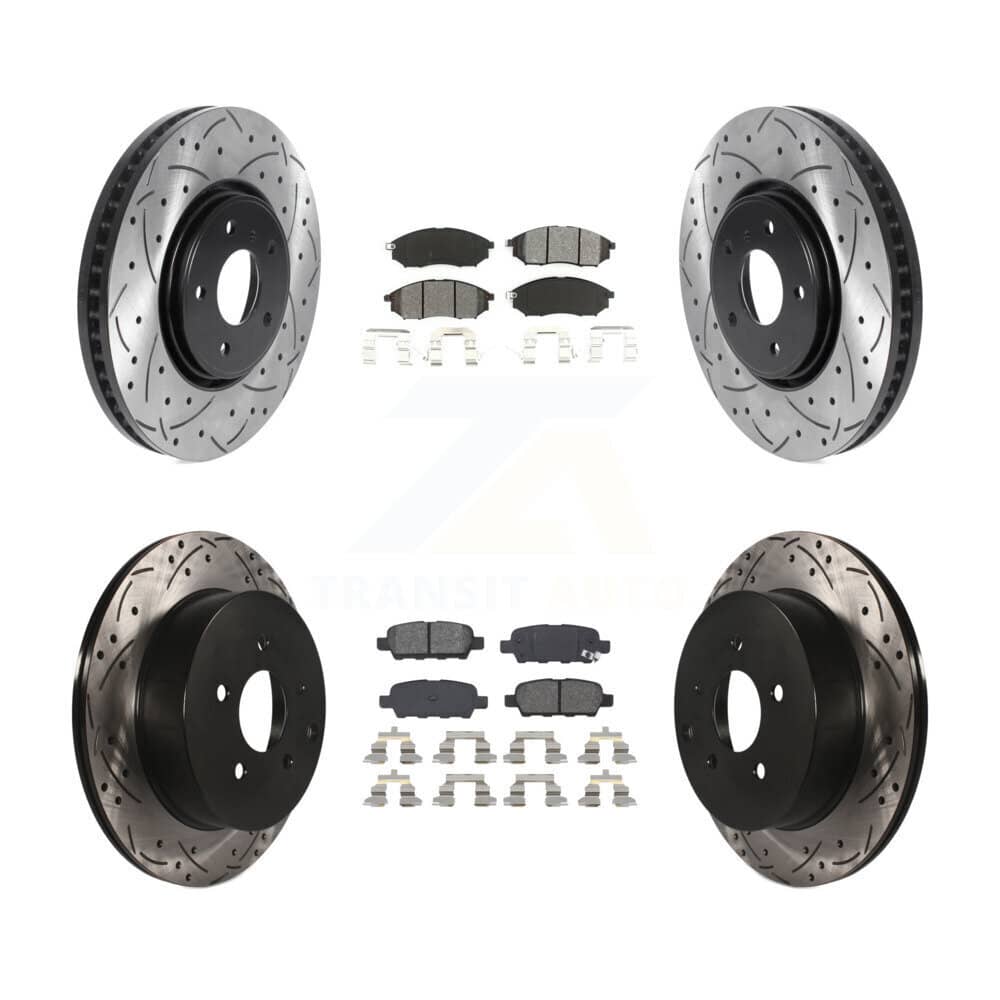 Transit Auto - KDS-100736 - Front and Rear Disc Brake Kits