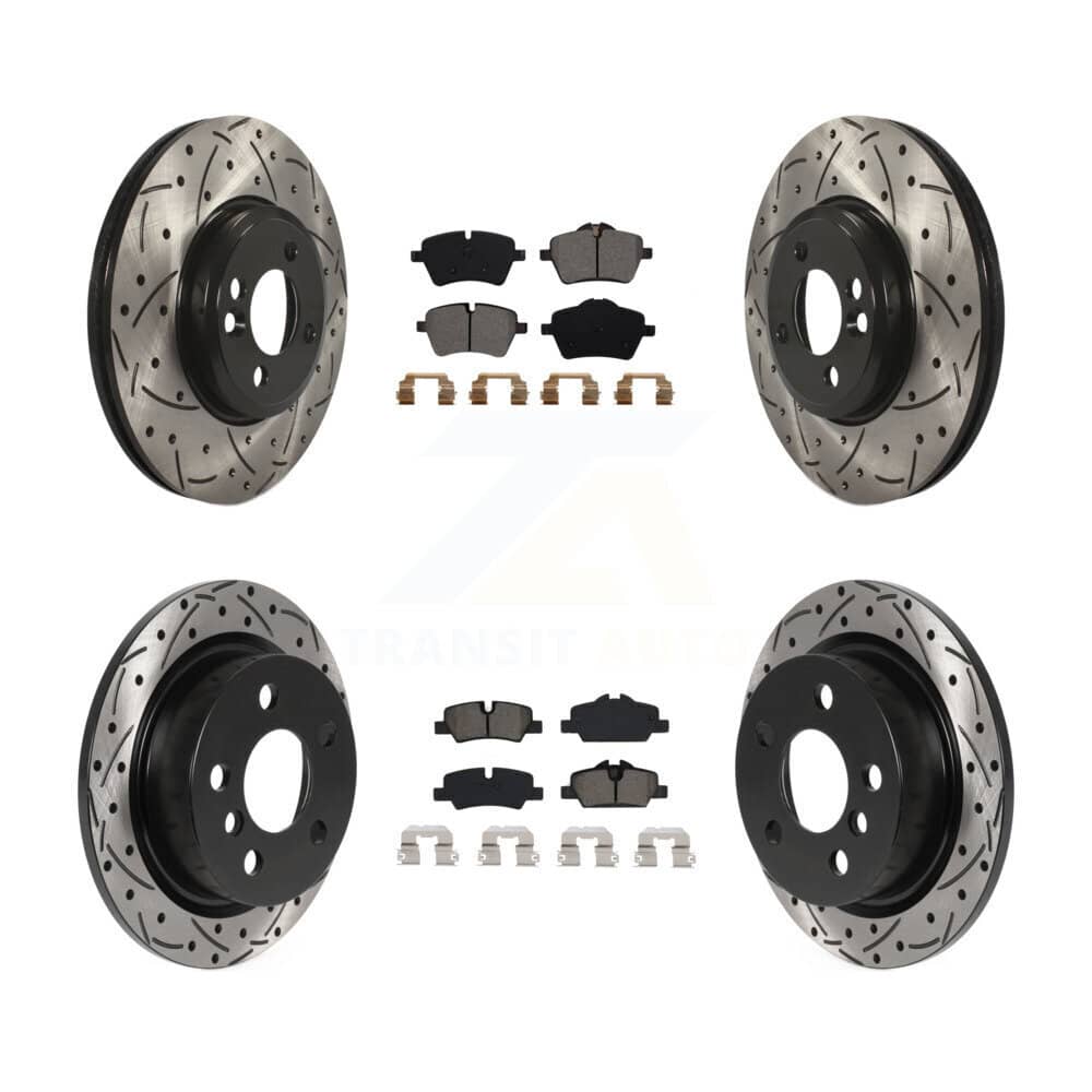 Transit Auto - KDS-100738 - Front and Rear Disc Brake Kits
