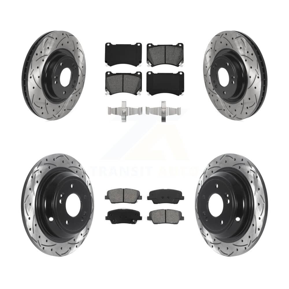 Transit Auto - KDS-100742 - Front and Rear Disc Brake Kits