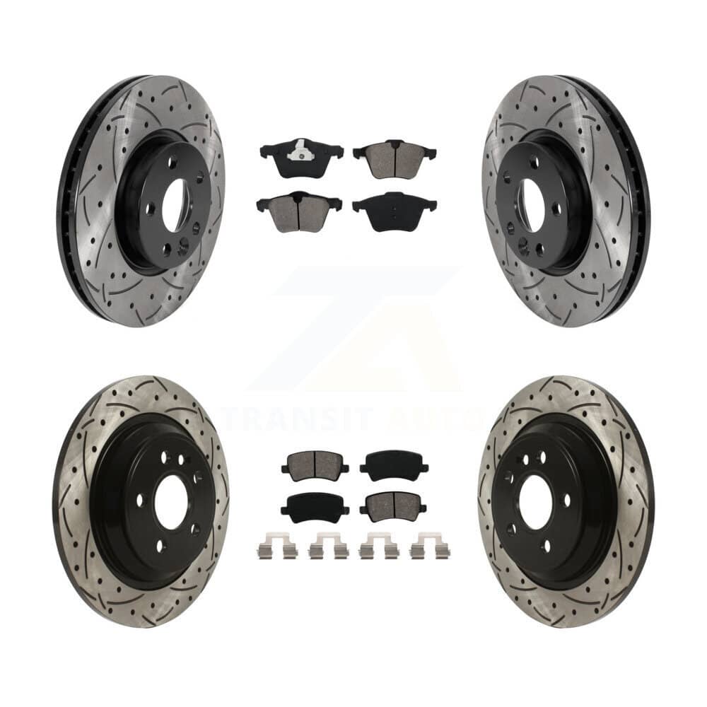 Transit Auto - KDS-100744 - Front and Rear Disc Brake Kits
