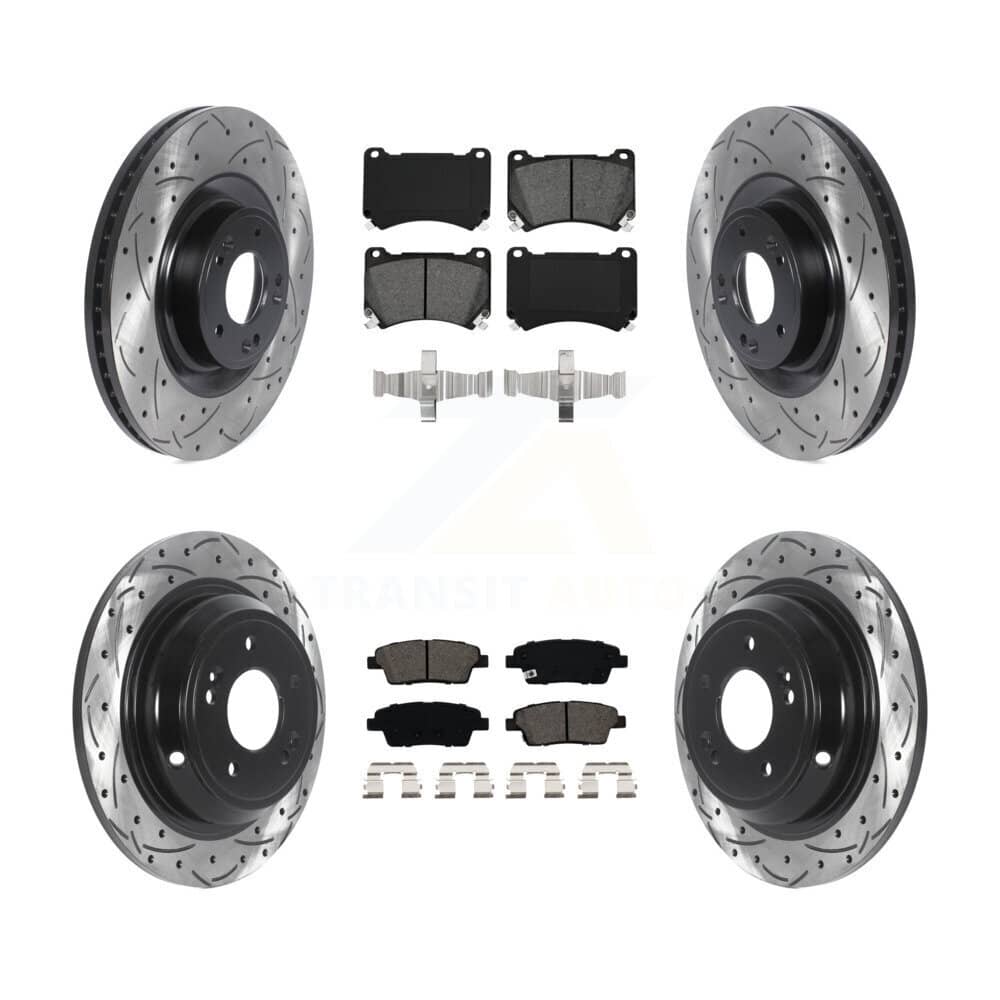 Transit Auto - KDS-100749 - Front and Rear Disc Brake Kits