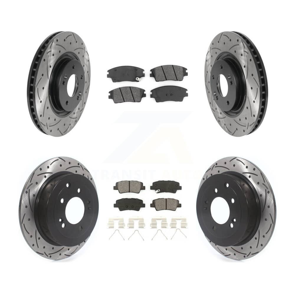 Transit Auto - KDS-100759 - Front and Rear Disc Brake Kits