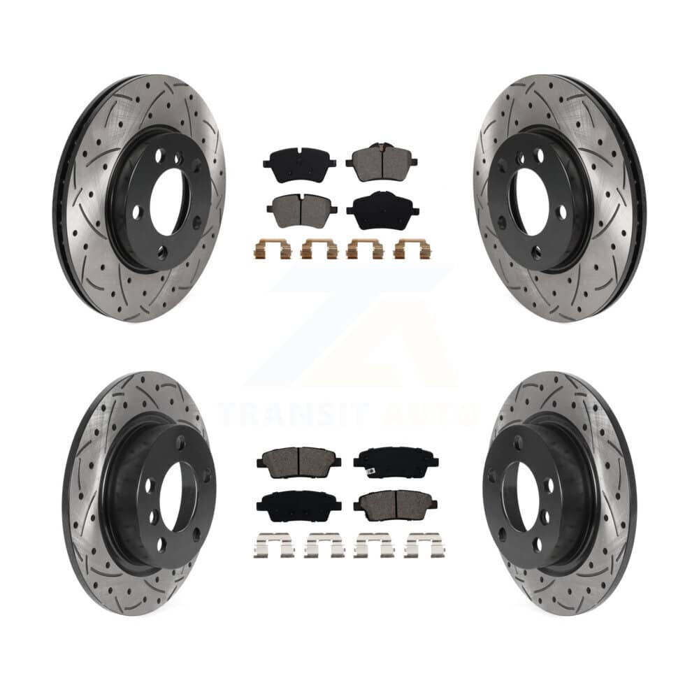 Transit Auto - KDS-100765 - Front and Rear Disc Brake Kits