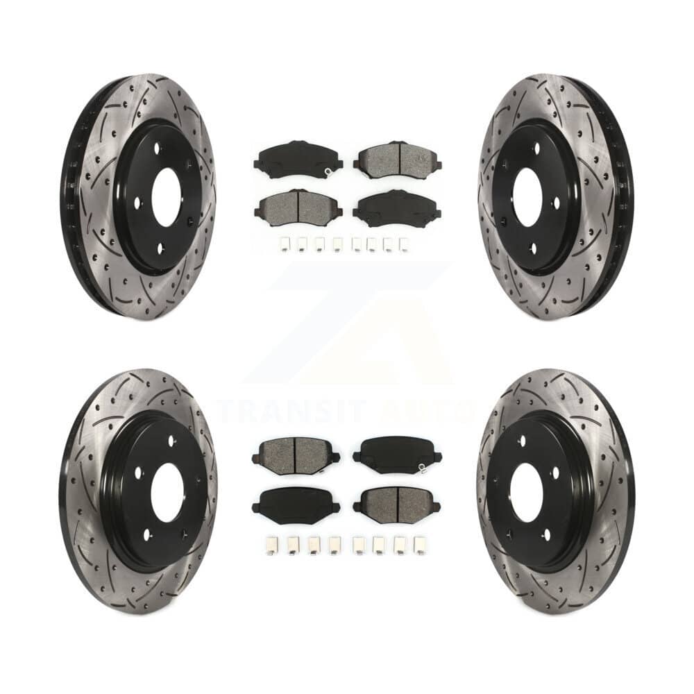 Transit Auto - KDS-100854 - Front and Rear Disc Brake Kits