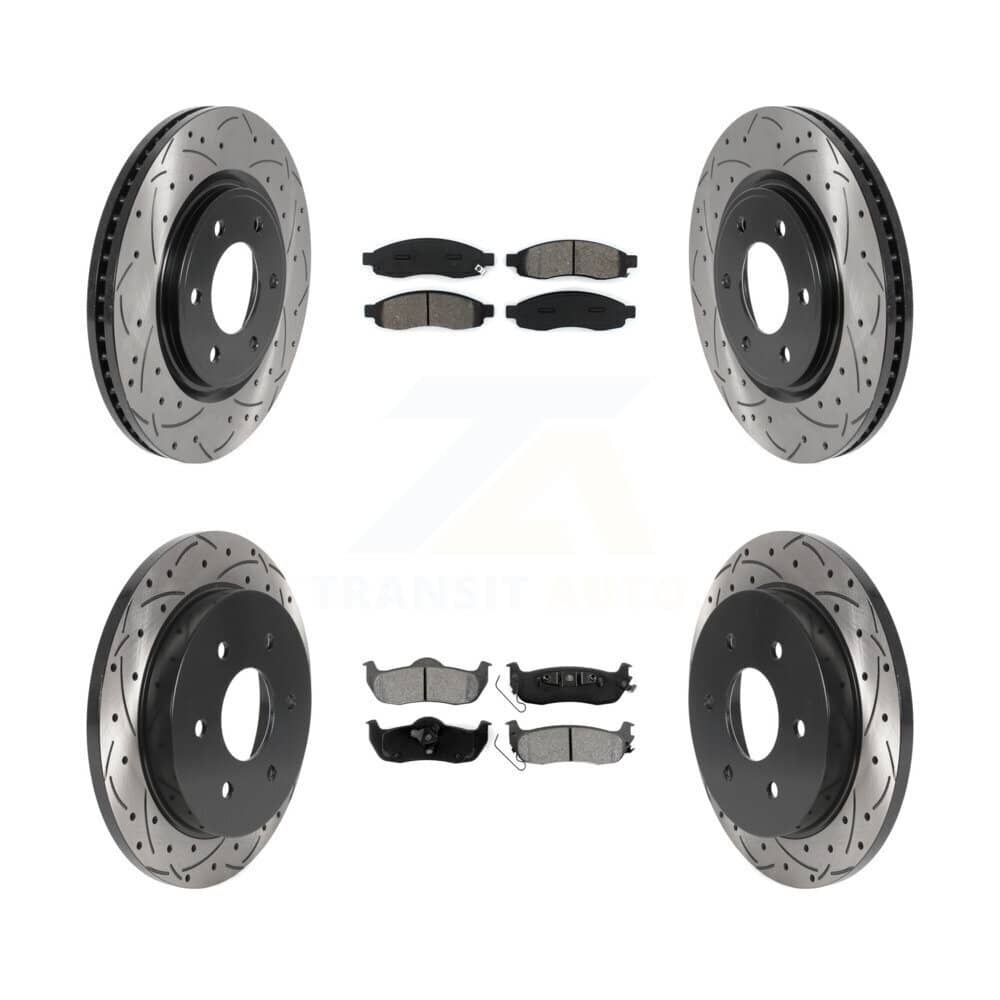 Transit Auto - KDS-100912 - Front and Rear Disc Brake Kits