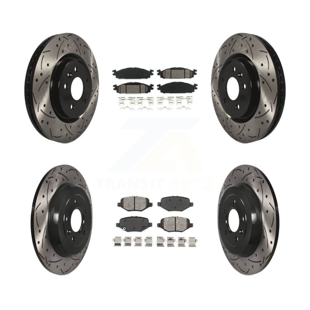 Transit Auto - KDS-100922 - Front and Rear Disc Brake Kits