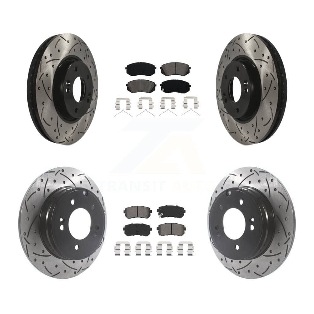 Transit Auto - KDS-100923 - Front and Rear Disc Brake Kits